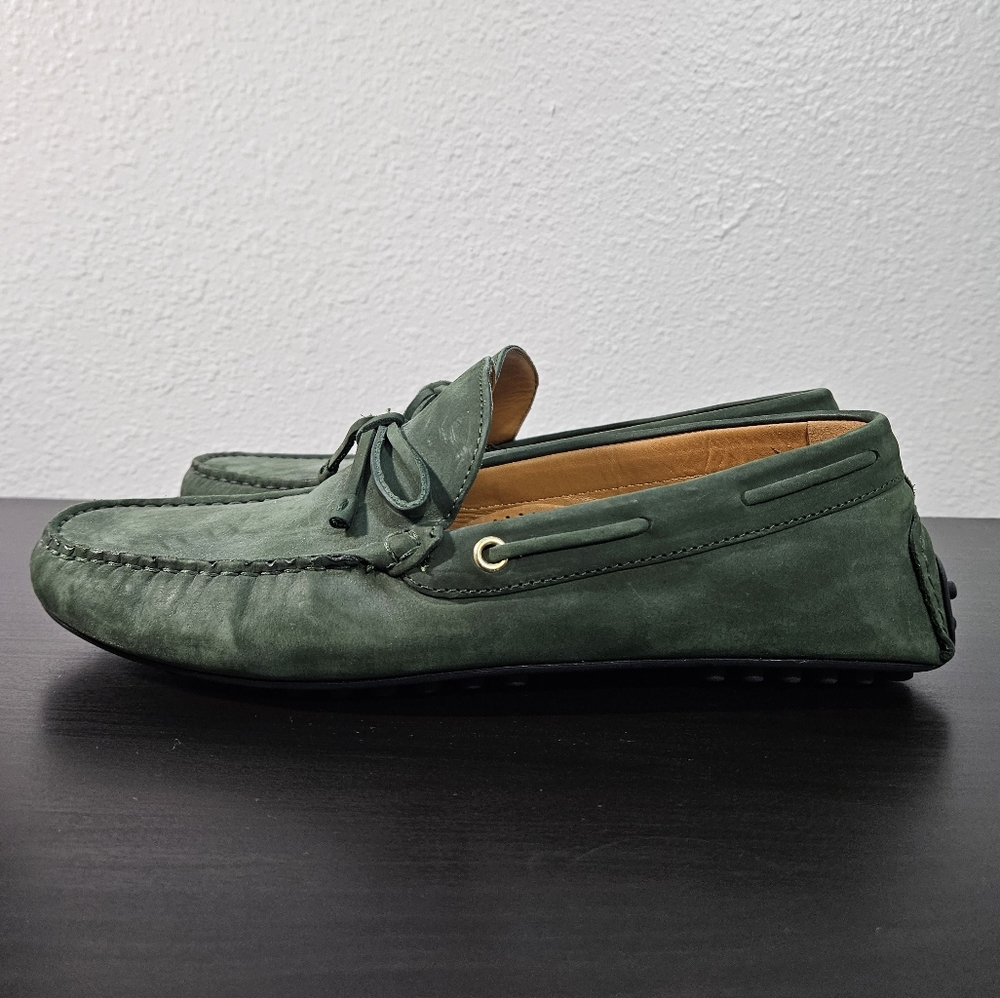 Zara Green Loafers for Men